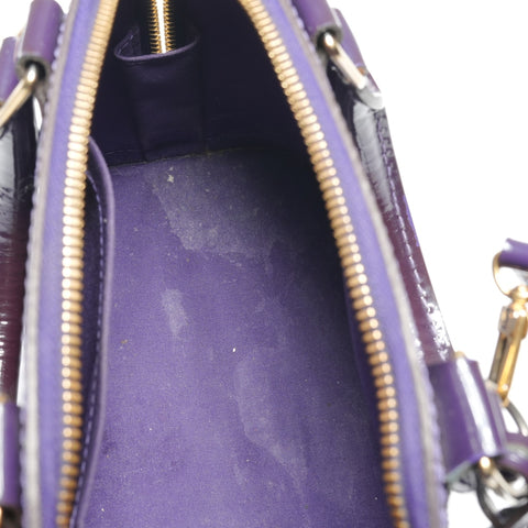 LOUIS VUITTON 2016 Alma BB Handbag purple WS27213