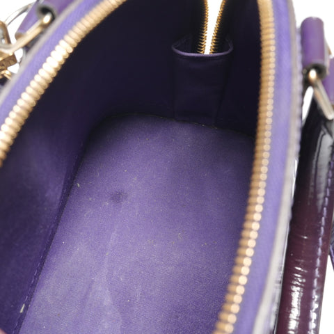 LOUIS VUITTON 2016 Alma BB Handbag purple WS27213