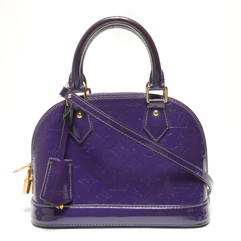 LOUIS VUITTON 2016 Alma BB Handbag purple WS27213