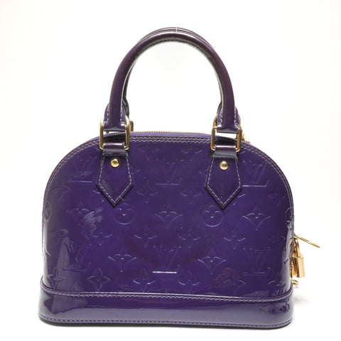 LOUIS VUITTON 2016 Alma BB Handbag purple WS27213