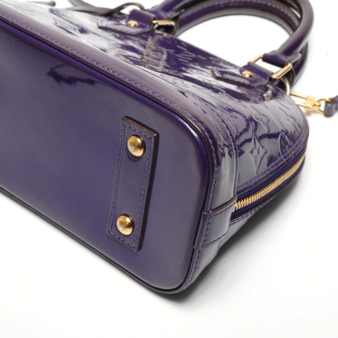 LOUIS VUITTON 2016 Alma BB Handbag purple WS27213
