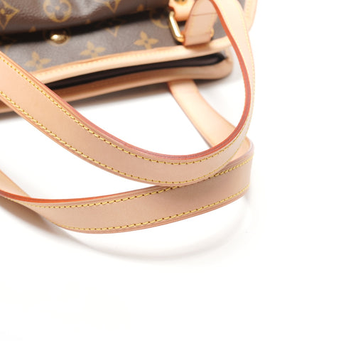 LOUIS VUITTON 2007 Monogram Sac Baxter PM Shoulder Bag Brown WS27219