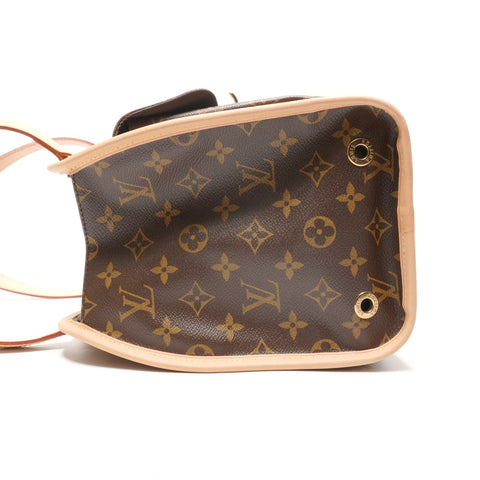 LOUIS VUITTON 2007 Monogram Sac Baxter PM Shoulder Bag Brown WS27219