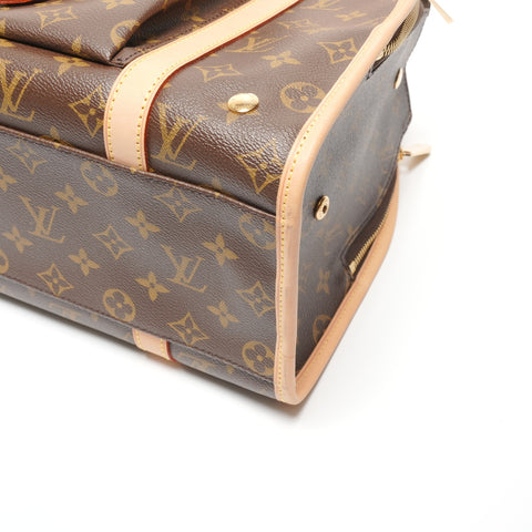LOUIS VUITTON 2007 Monogram Sac Baxter PM Shoulder Bag Brown WS27219
