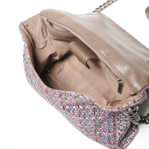 CHANEL No. 21 2015-2016 Gunmetal Shoulder Bag multicolor WS27220