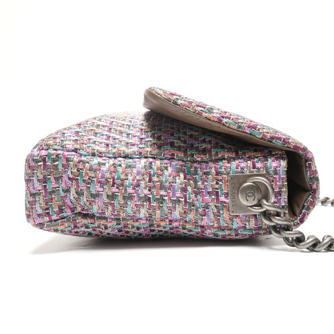 CHANEL No. 21 2015-2016 Gunmetal Shoulder Bag multicolor WS27220
