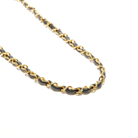 CHANEL No. 2 Diana Chain Shoulder Shoulder Bag black WS27225