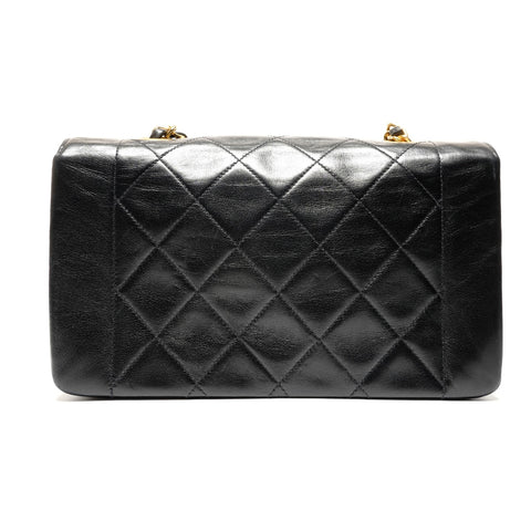 CHANEL No. 2 Diana Chain Shoulder Shoulder Bag black WS27225