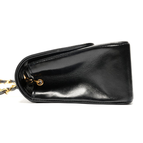 CHANEL No. 2 Diana Chain Shoulder Shoulder Bag black WS27225