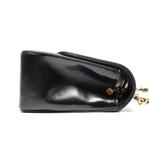 CHANEL No. 2 Diana Chain Shoulder Shoulder Bag black WS27225