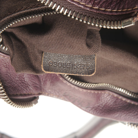 Chloe Paddington Leather Handbag Brown WS27231