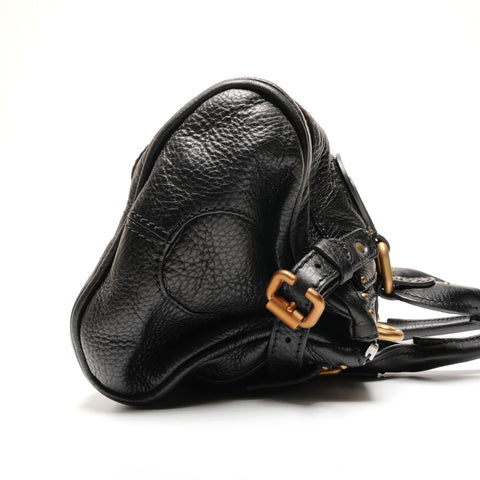 Chloe Paddington Leather Handbag black WS27232