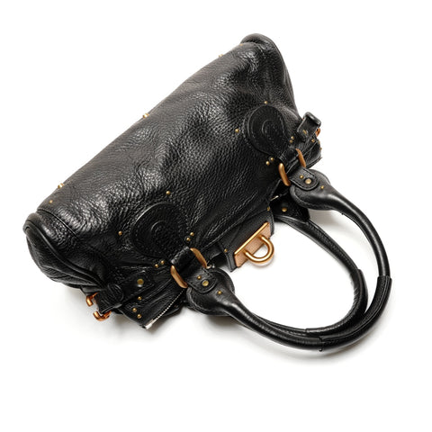 Chloe Paddington Leather Handbag black WS27232