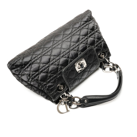 Christian Dior Canage quilting Handbag black WS27233