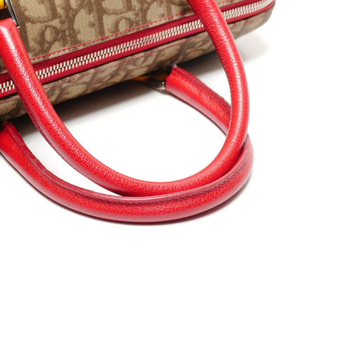 Christian Dior Rasta Trotter Bowling Bag Handbag multicolor WS27234