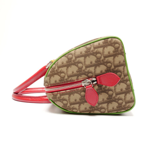 Christian Dior Rasta Trotter Bowling Bag Handbag multicolor WS27234