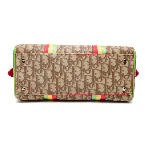 Christian Dior Rasta Trotter Bowling Bag Handbag multicolor WS27234