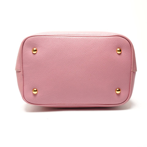 Miu Miu Leather 2way Handbag pink WS27235