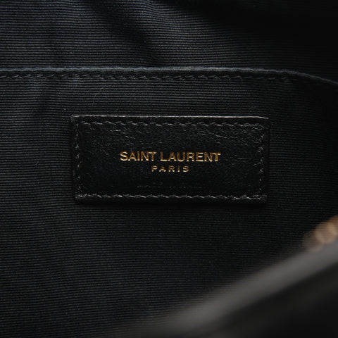 YVES SAINT LAURENT Lou camera bag with YSL logo Shoulder Bag black WS27251