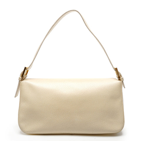FENDI Mamma baguette Shoulder Bag white WS27253