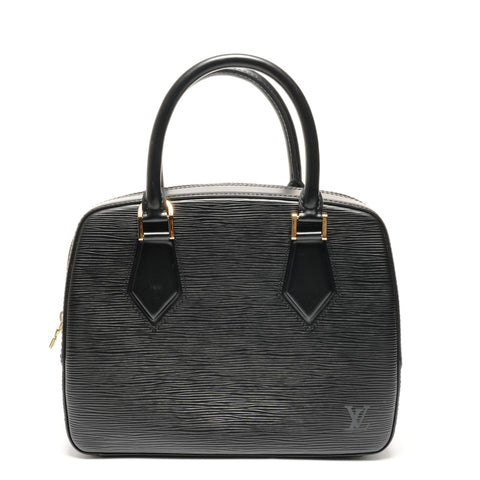 LOUIS VUITTON 2001 Epi Sablon Handbag black WS27262