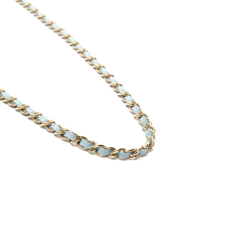 CHANEL Matrasse Chain wallet Shoulder Bag blue WS27267
