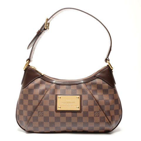 LOUIS VUITTON 2011 Damier Thames PM Shoulder Bag Brown WS27272