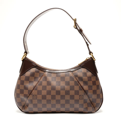 LOUIS VUITTON 2011 Damier Thames PM Shoulder Bag Brown WS27272