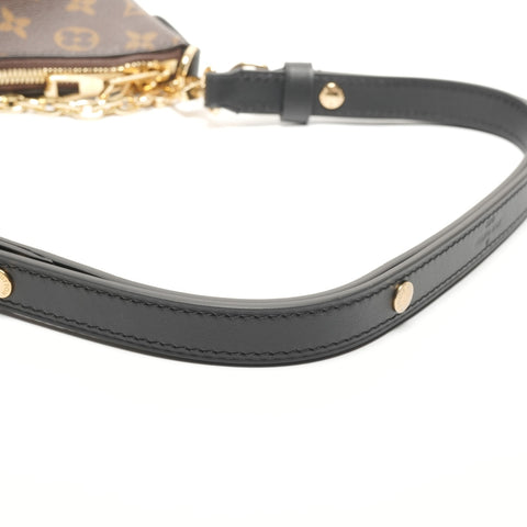 LOUIS VUITTON Monogram Boulogne PM Shoulder Bag Brown WS27273