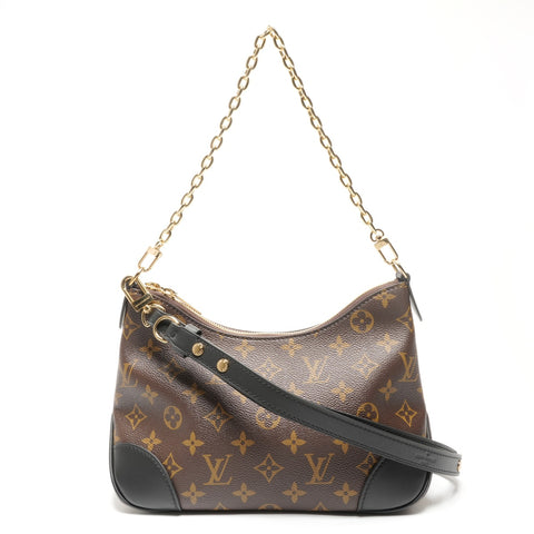 LOUIS VUITTON Monogram Boulogne PM Shoulder Bag Brown WS27273
