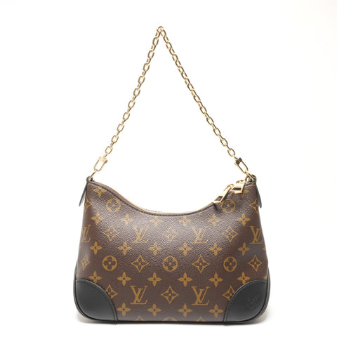 LOUIS VUITTON Monogram Boulogne PM Shoulder Bag Brown WS27273