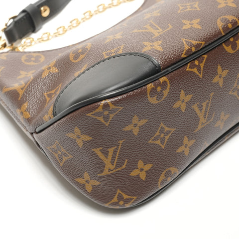 LOUIS VUITTON Monogram Boulogne PM Shoulder Bag Brown WS27273