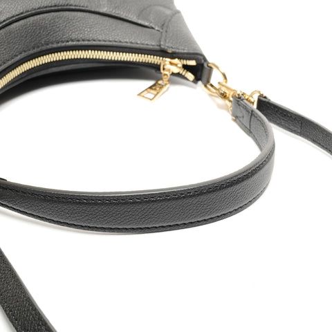 LOUIS VUITTON Monogram Empreinte Bagatelle NM Shoulder Bag black WS27274