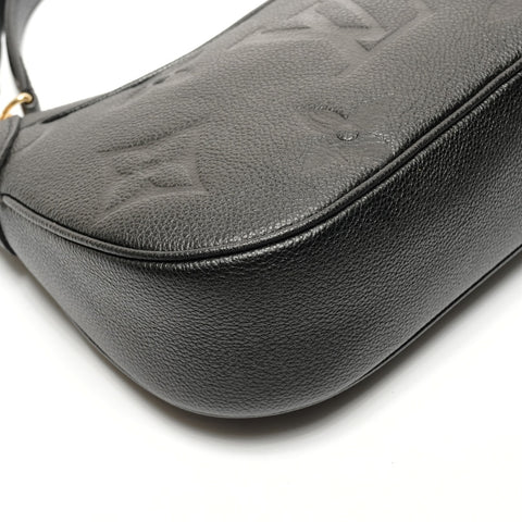 LOUIS VUITTON Monogram Empreinte Bagatelle NM Shoulder Bag black WS27274