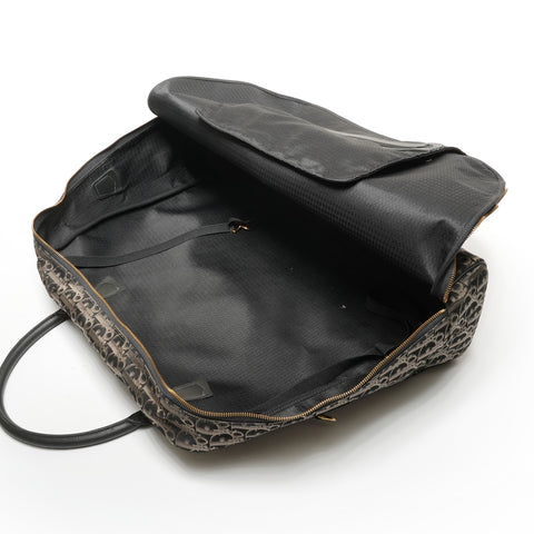 Christian Dior Canvas Trotter Oblique Boston bag black WS27279