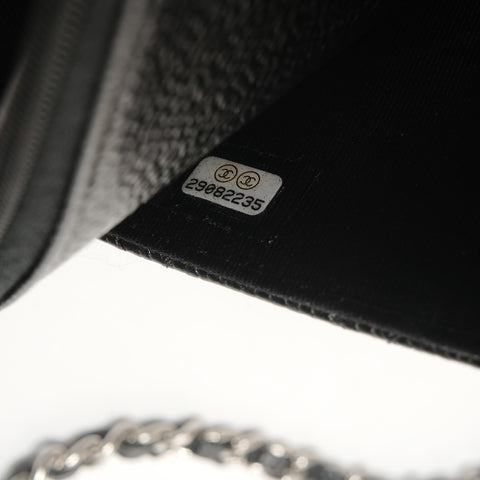 CHANEL No. 29 Matelasse Chain Wallet Shoulder Bag black WS27283