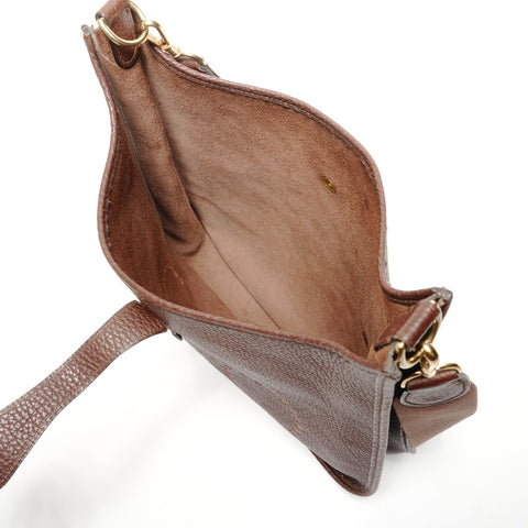 HERMES Evelyn 1 GM Fjord �›V Shoulder Bag Brown WS27289