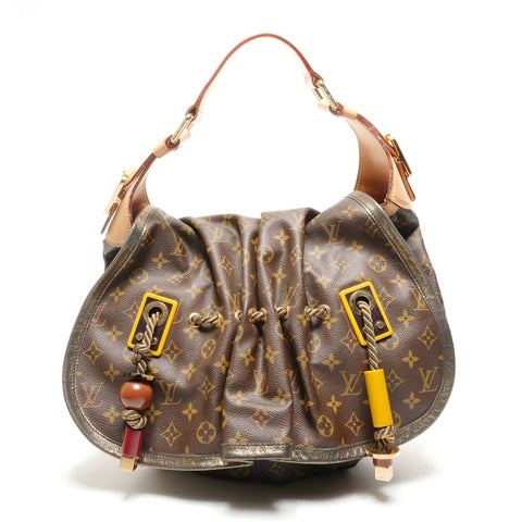 LOUIS VUITTON 2009 Kalahari GM Monogram Shoulder Bag Brown WS27290