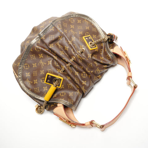 LOUIS VUITTON 2009 Kalahari GM Monogram Shoulder Bag Brown WS27290