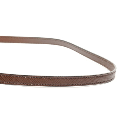 PRADA Double Saffiano 2way Handbag Brown WS27293