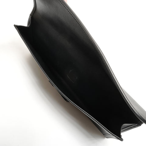HERMES Jige Elan 29 Vauxhall Swift Clutch bag black WS27294