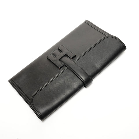 HERMES Jige Elan 29 Vauxhall Swift Clutch bag black WS27294