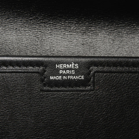 HERMES Jige Elan 29 Vauxhall Swift Clutch bag black WS27294