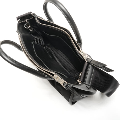 PRADA Concept 2WAY Shoulder Bag Handbag black WS27295