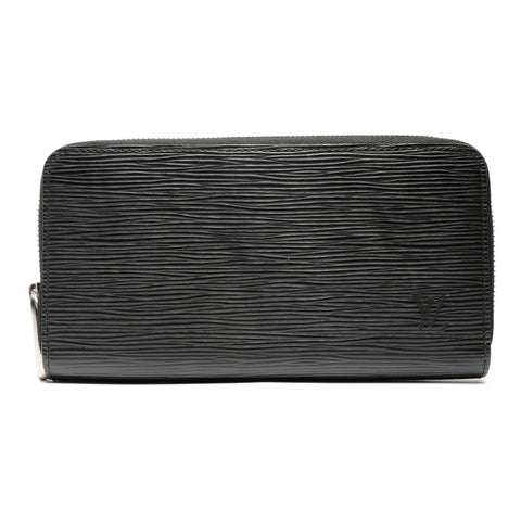 LOUIS VUITTON Epi Zippy Wallet Purse black WS27301
