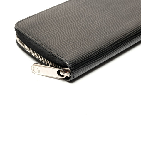 LOUIS VUITTON Epi Zippy Wallet Purse black WS27301