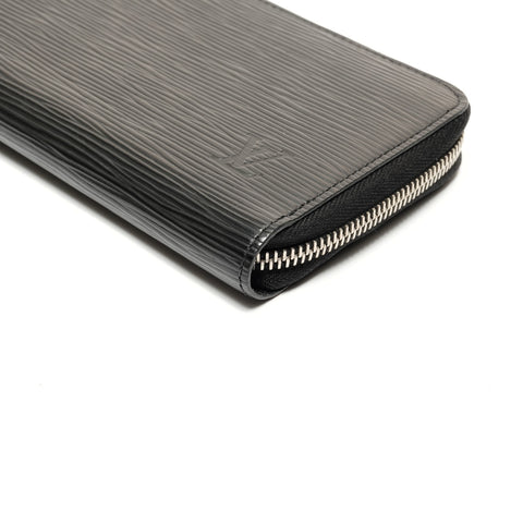 LOUIS VUITTON Epi Zippy Wallet Purse black WS27301