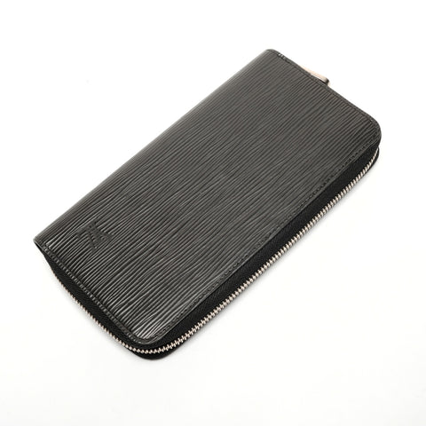 LOUIS VUITTON Epi Zippy Wallet Purse black WS27301