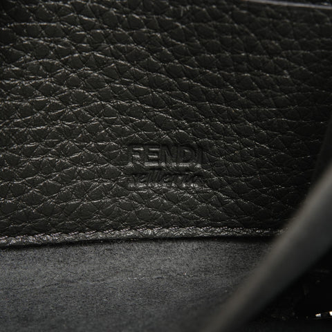 FENDI Celeria leather Purse gray WS27302