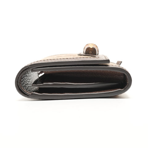 GUCCI Jumbo GG Diana Bamboo Bifold Wallet Brown WS27303